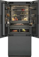 Gaggenau RVY497190 — Встраиваемый многодверный холодильник с морозильником, 213,4 × 90 см