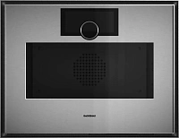 Gaggenau GS451120 — Комбинированный паровой духовой шкаф 60 x 45 см Петли двери слева, нержавеющая сталь за дымчатым стеклом