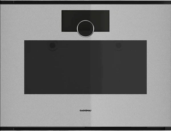 Gaggenau GS221130 — Паровой духовой шкаф 60 x 45 см Петли двери слева, отделка Gaggenau Sterling